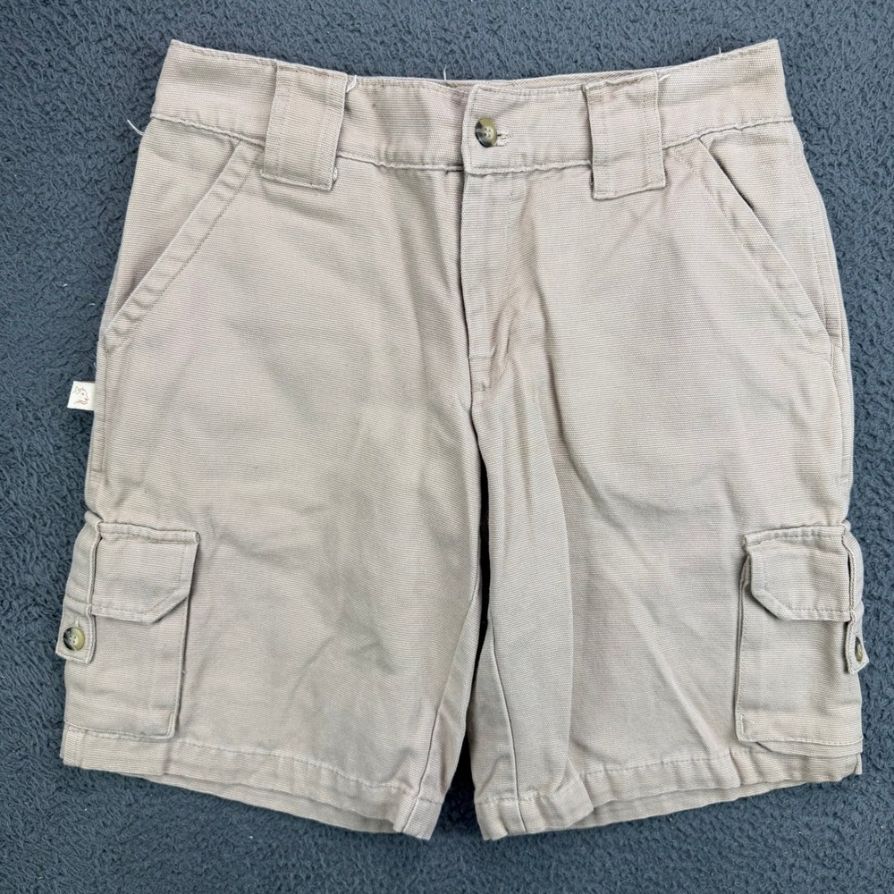 SHE Safari Womens Tan Cotton Canvas Cargo Shorts Size XS H98005 4017